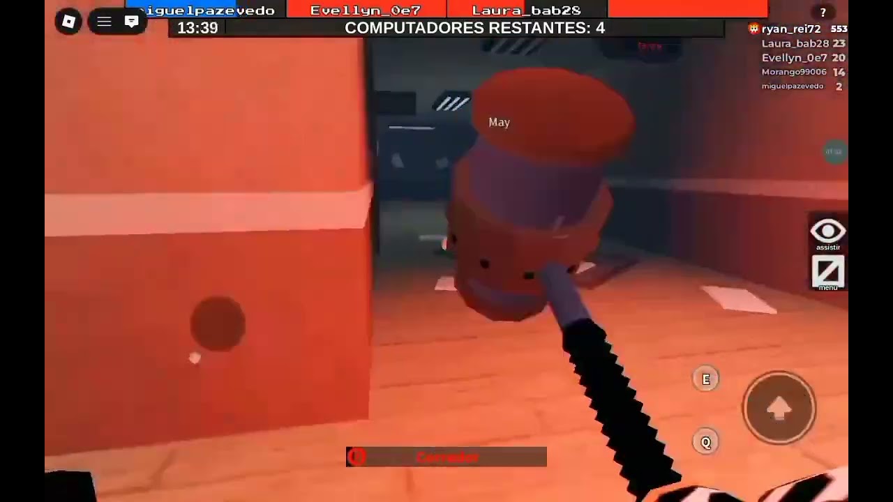 TESTANDO O MARTELO VIP Roblox Flee The Facility 