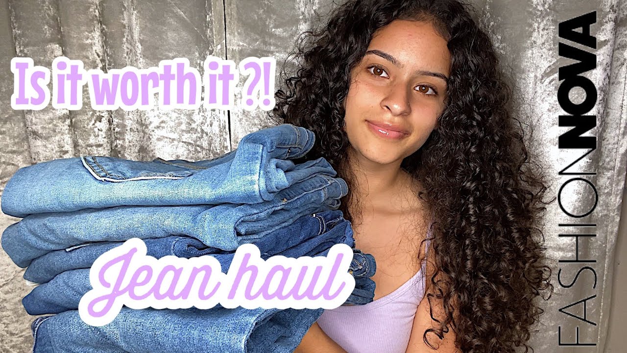 FASHION NOVA JEAN HAUL SIZE 5