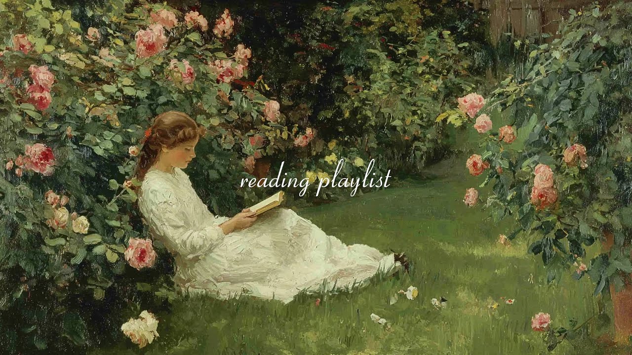 a quiet day playlist for flowers, tea and reading