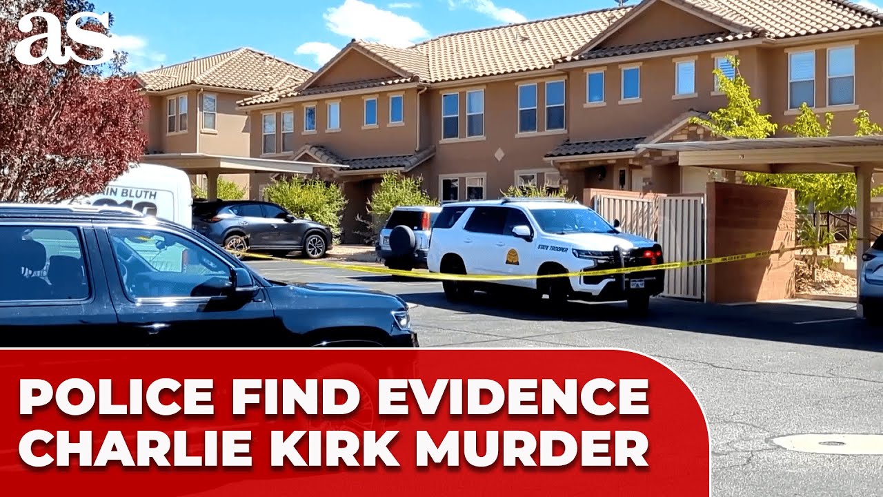 POLICE discover EVIDENCE in CHARLIE KIRK MURDER SUSPECT'S apartment