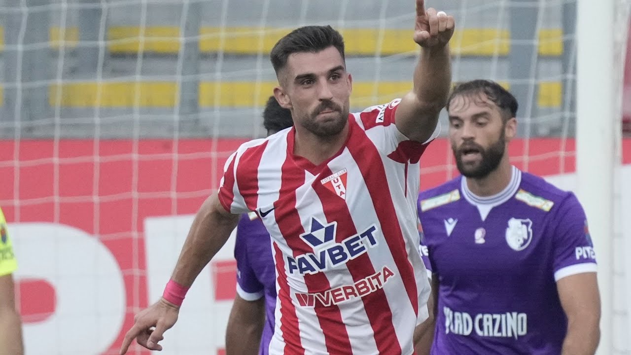 REZUMAT | UTA - FC Argeș 3-3. Spectacol total! Arădenii au revenit incredibil de la 0-3