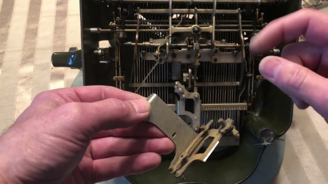 Oliver Typewriter  Holes in Typewriter Ribbon?