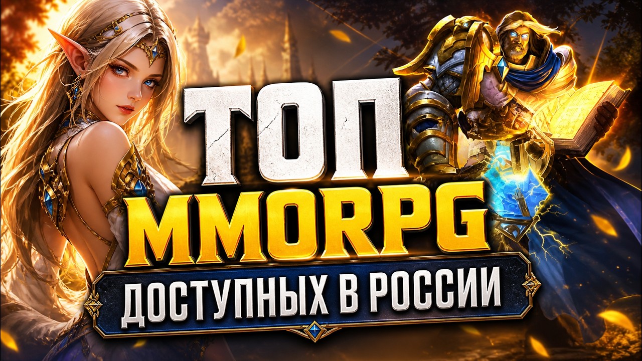 ТОП 5 ММОРПГ,  доступных в РОССИИ в 2026