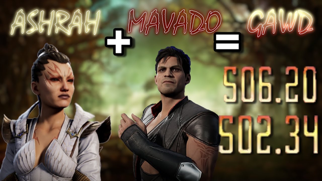 Mortal Kombat 1 - What OPTIMAL COMBOS With Ashrah And Mavado Look Like - KJ The Gawd