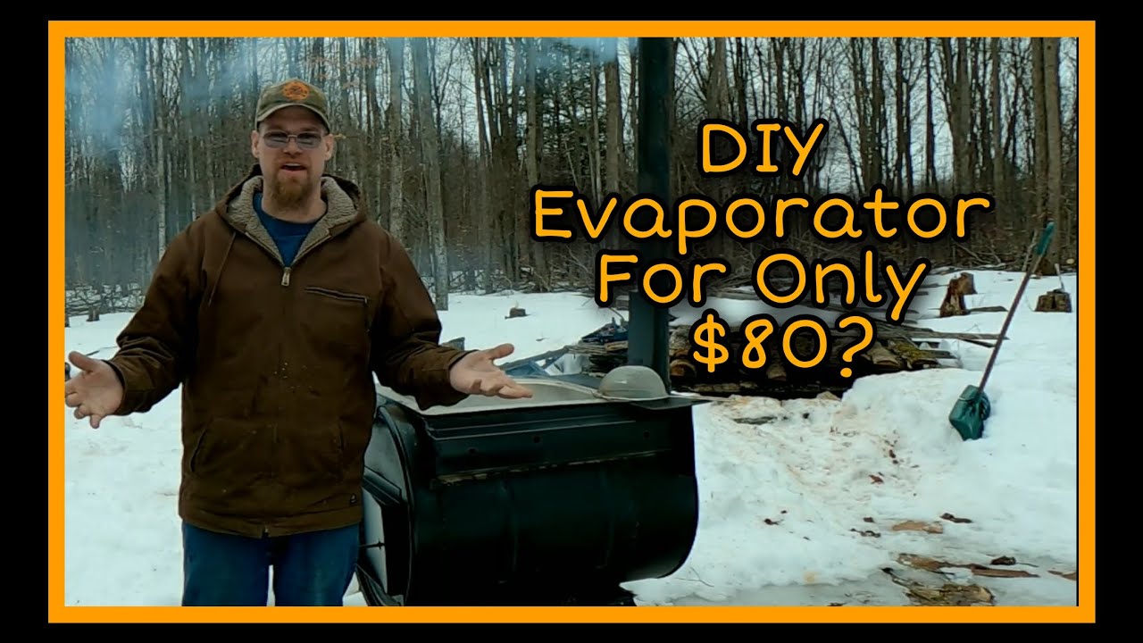 DIY 10 Gal. Maple Syrup Evaporator On A Budget
