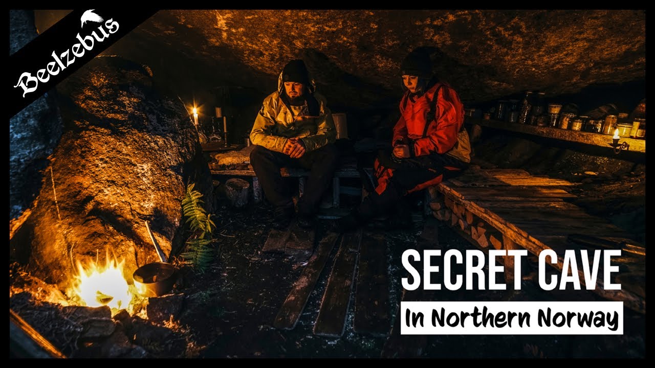 Vanlife Lofoten - Exploring a Secret Cave in Northern Norway