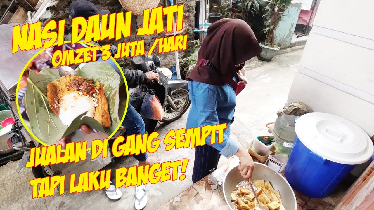 SEGO BERKAT BU MURNI JUALANNYA DI GANG TAPI LAKU KERAS! | #Sego #SegoBerkat