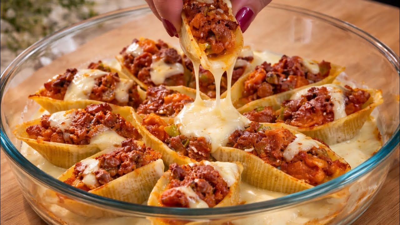 Cheesy Stuffed Pasta Shells | How to Make a Delicious Homemade Italian Pasta