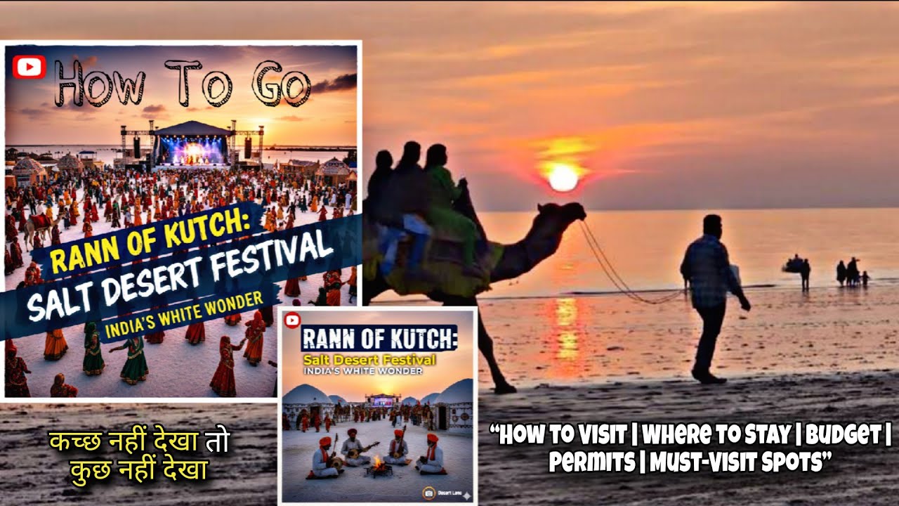 White Desert Kutch – Complete Trip Guide (Permits + Stay + Budget) in Just 2 minutes 