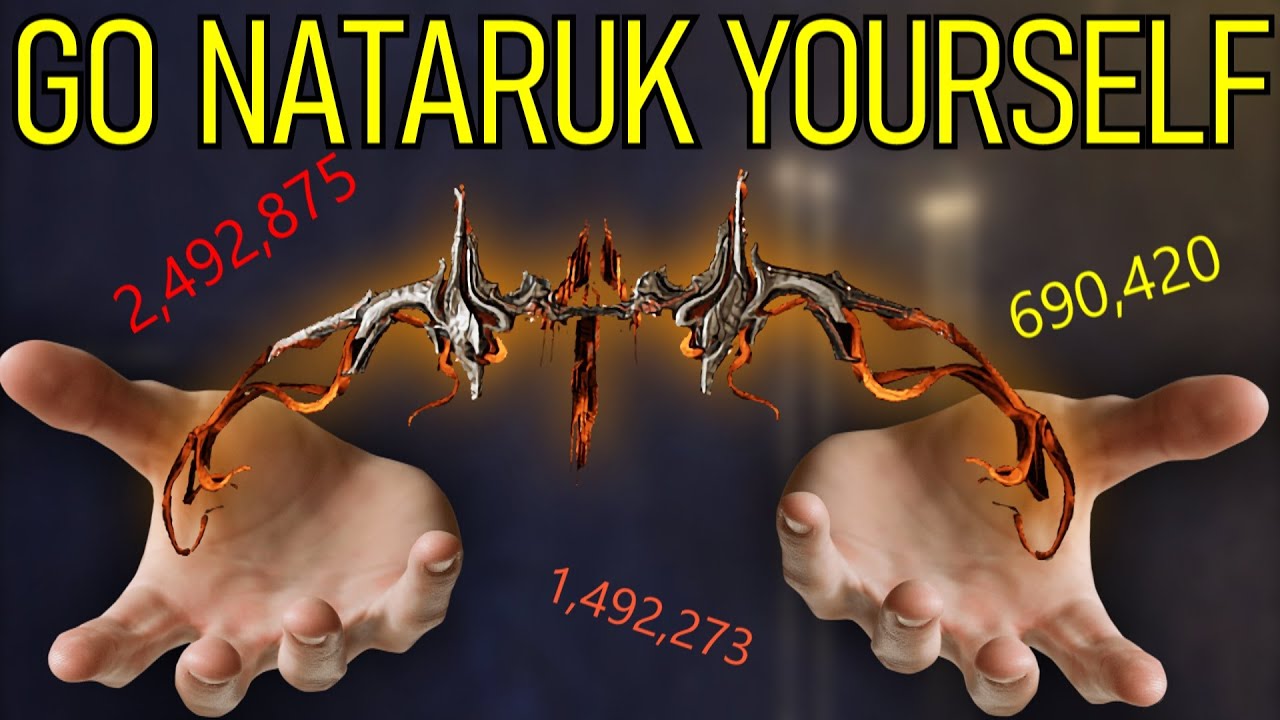 Warframe: Натарук не ОП, заткнись
