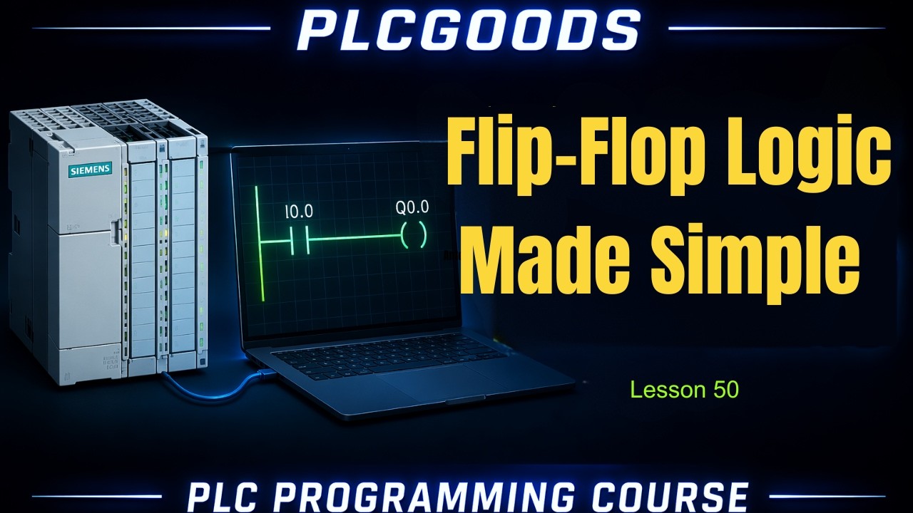 PLC Set & Reset Bit Field Tutorial | SR & RS Flip-Flops in TIA Portal | L 10