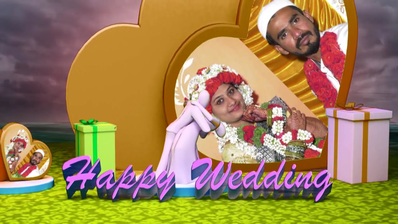 M SHAMEER weds SAKINA