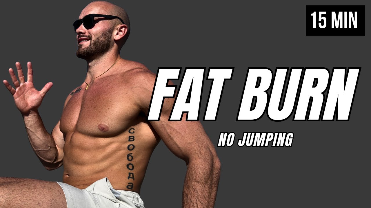 15 MIN LOW IMPACT FAT BURN | No Jumping, No Equipment