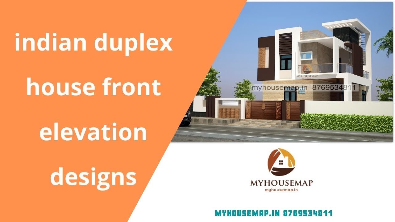 indian duplex house 3d design 2021 | front elevation designs double floor | latest 3d elevation |