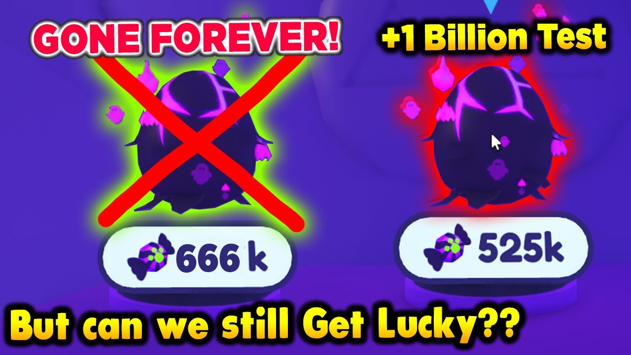 😭Lucky Cursed Egg Has Been REMOVED!! from ALL Servers! Test Hatch on 2 accounts in Pet Simulator X