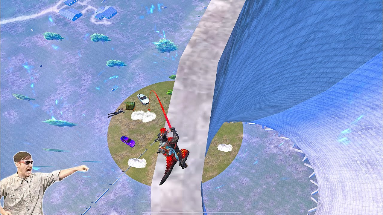 Luckiest Circle Ever😱😱 PUBG MOBILE FUNNY MOMENTS 😂
