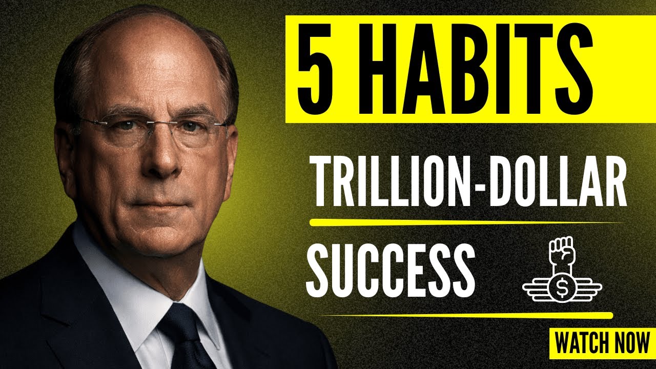 Larry Fink Reveals the 5 Daily Habits That Built $11 Trillion