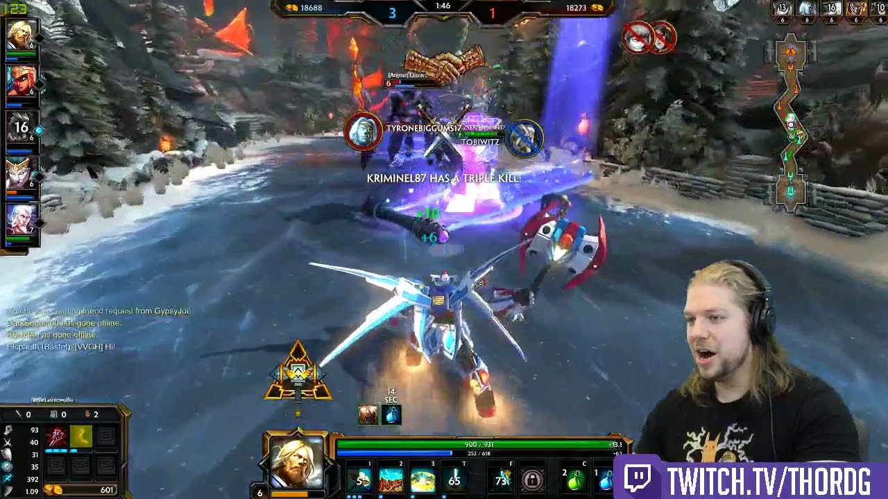 He Bo Quadra On ThorDg Twitch