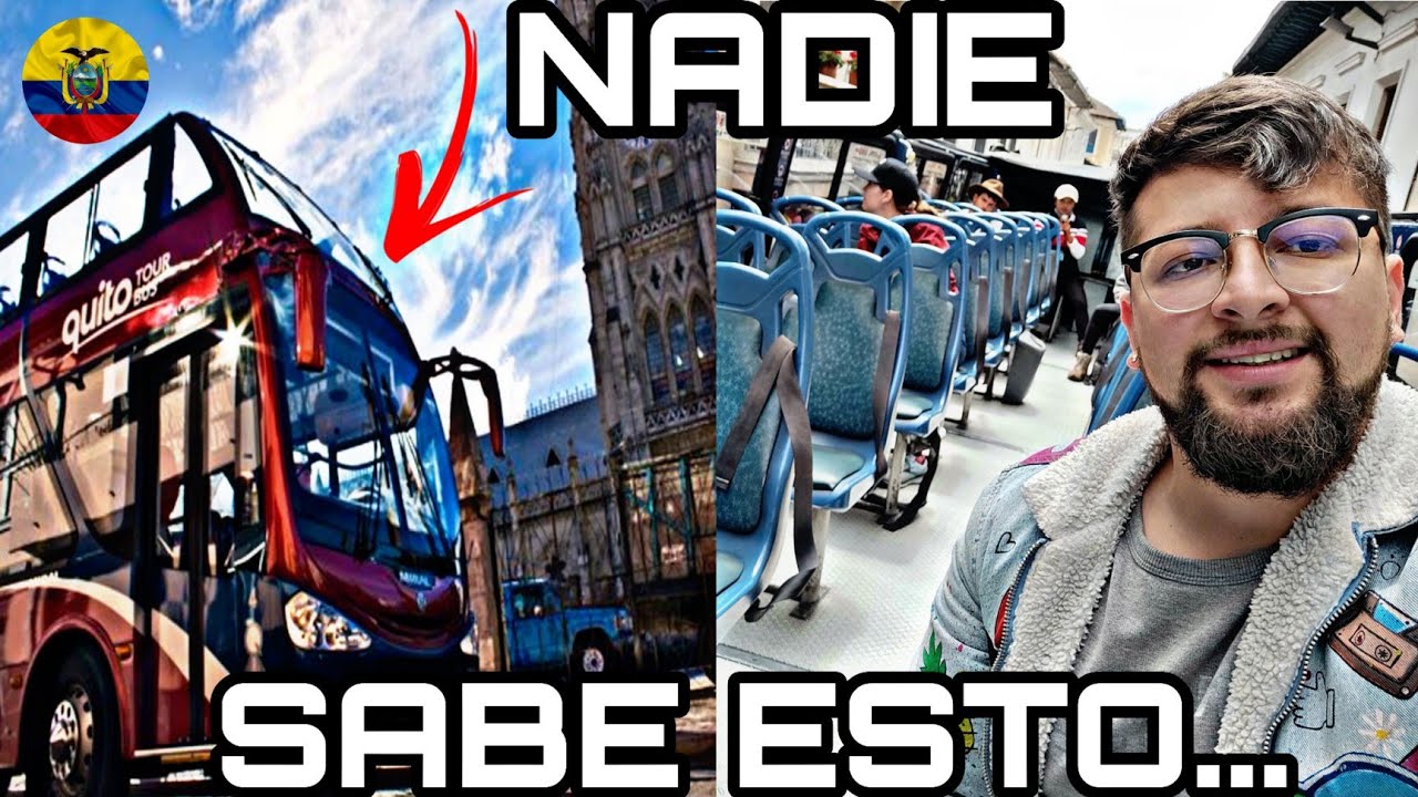 Quito en BUS TURÍSTICO: El TOUR de $10.00 Dolares que POCOS CONOCEN