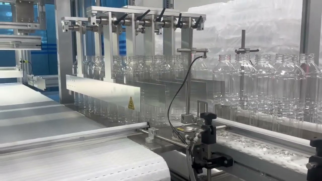 Fully Auto Packaging Bagger Machine For Rotary Blowing Machine PET Bottles#packagingmachine