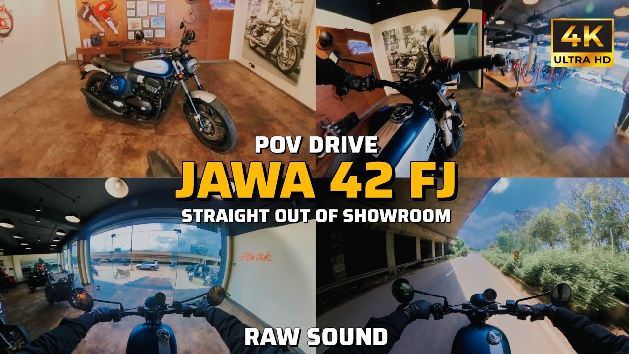 JAWA 42 FJ | RAW SOUND | PERSONAL THOUGHTS ON THE MOTORCYCLE | POV [4K]