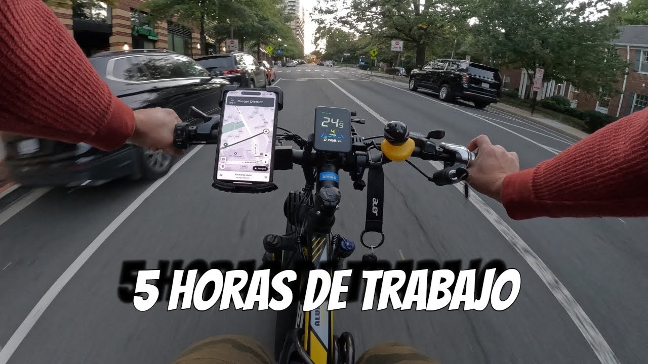 Asi es trabajar con Uber Eats y Doordash al mismo tiempo! 