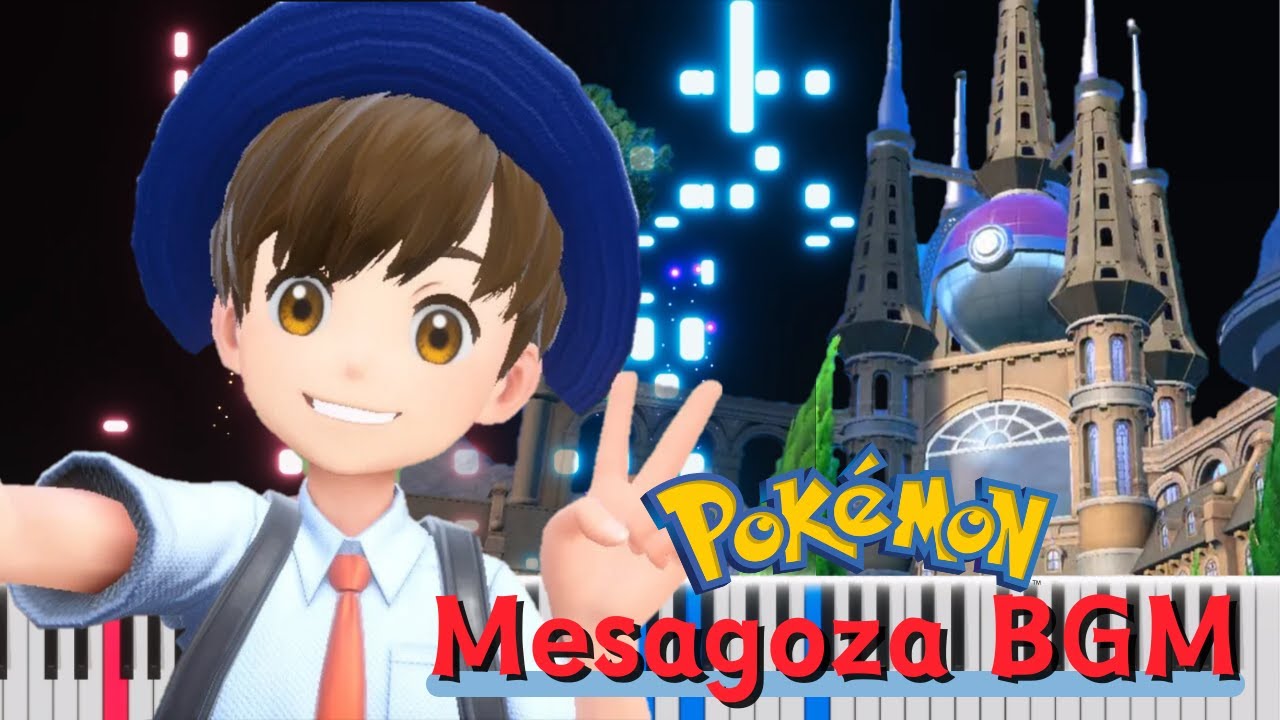 Table City BGM (from Pokemon SV) - How to Play the Piano
