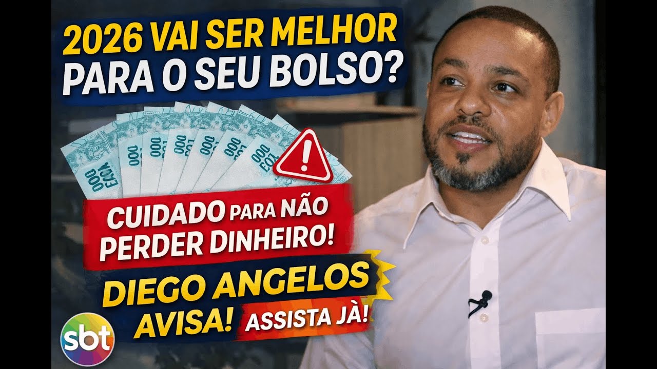 2026 Vai Ser Melhor para o Seu Bolso? Diego Angelos Explica o Que Fazer com Seu Dinheiro | SBT RS