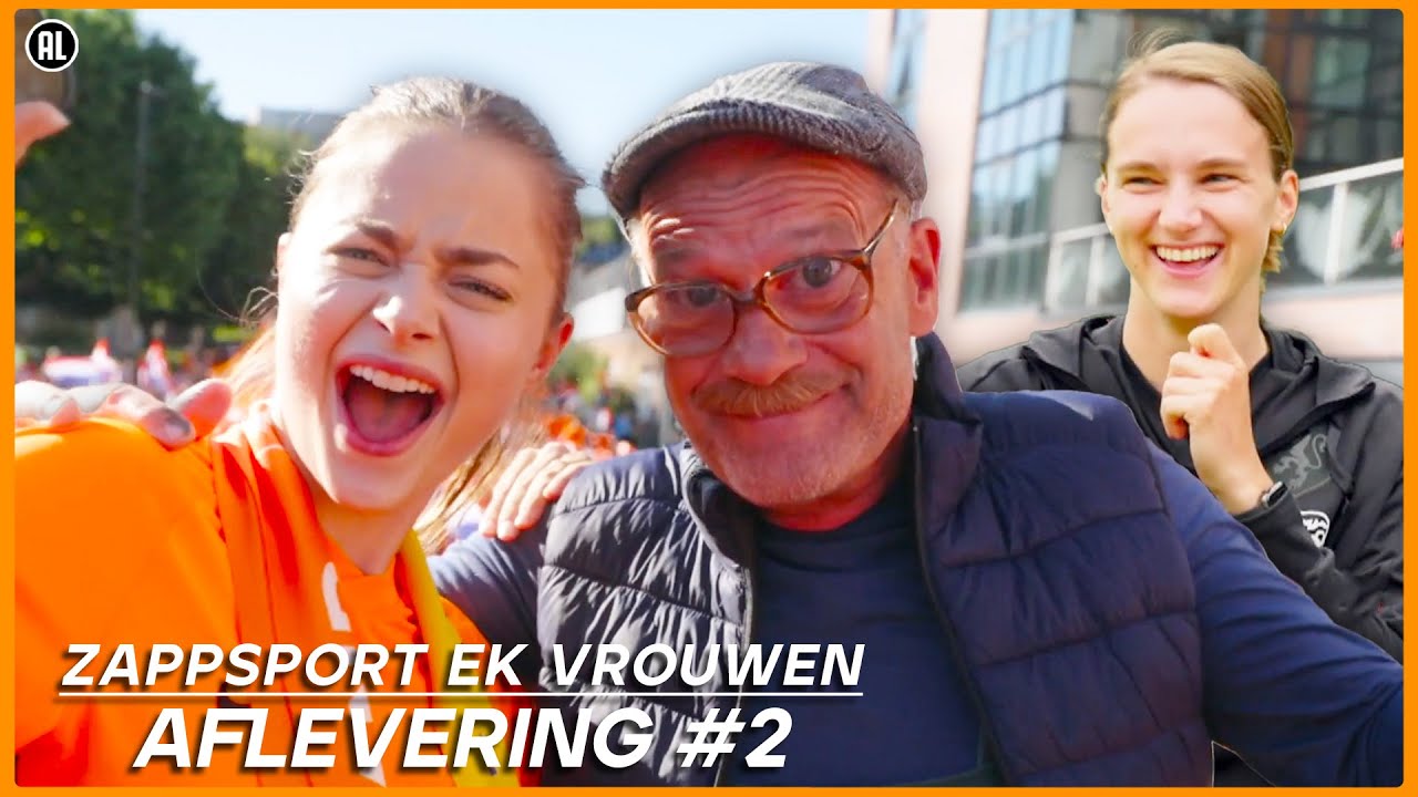 SCOREN MIEDEMA & LYNN WILMS MET LINKS 🫣 & DE KAPSALON VAN SHERIDA SPITSE | EK VROUWEN #2 | ZAPPSPORT