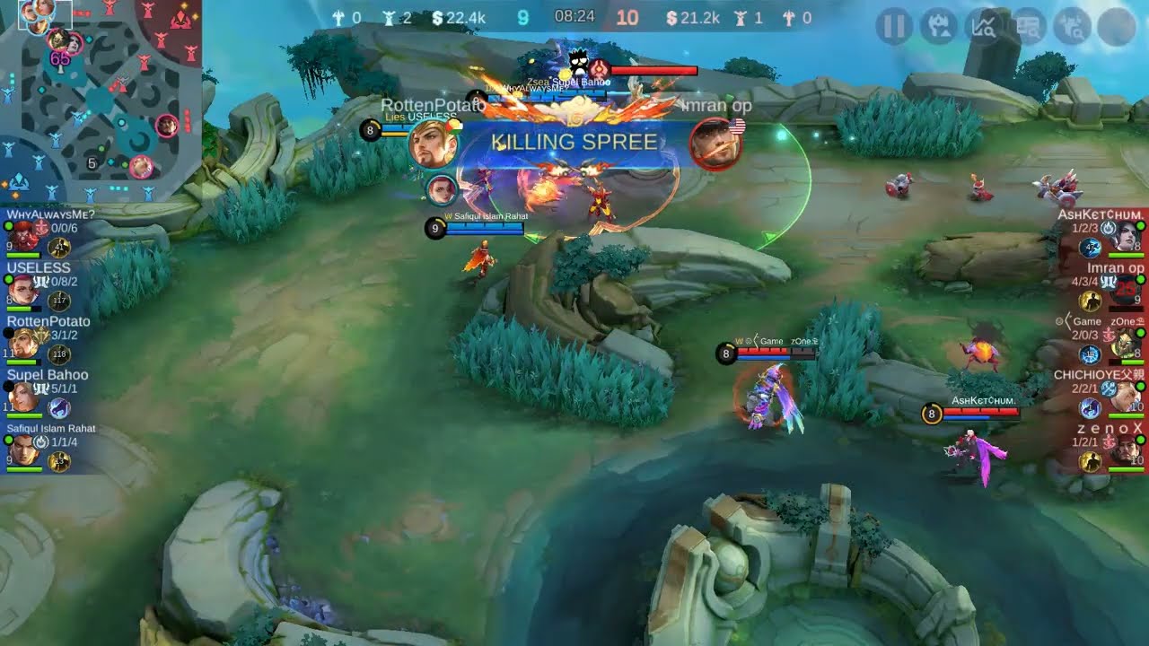 Crimson Wolves Sq 1 vs Sq 2