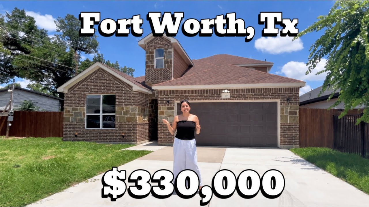 What $330,000 Buys You in Fort Worth, Texas | New Construction Home Tour