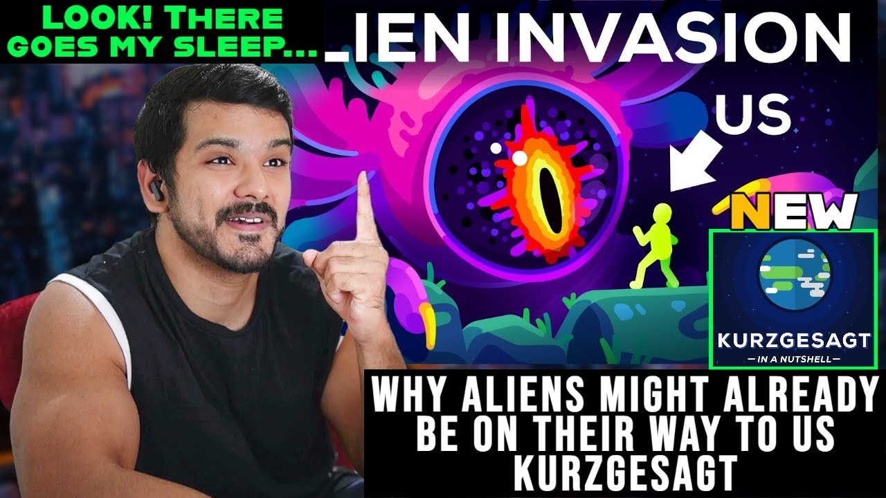 Why Aliens Might Already Be On Their Way To Us (Kurzgesagt) CG Reaction