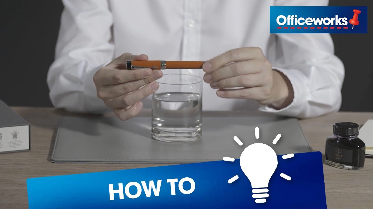 How to Clean Your Parker Fountain Pen