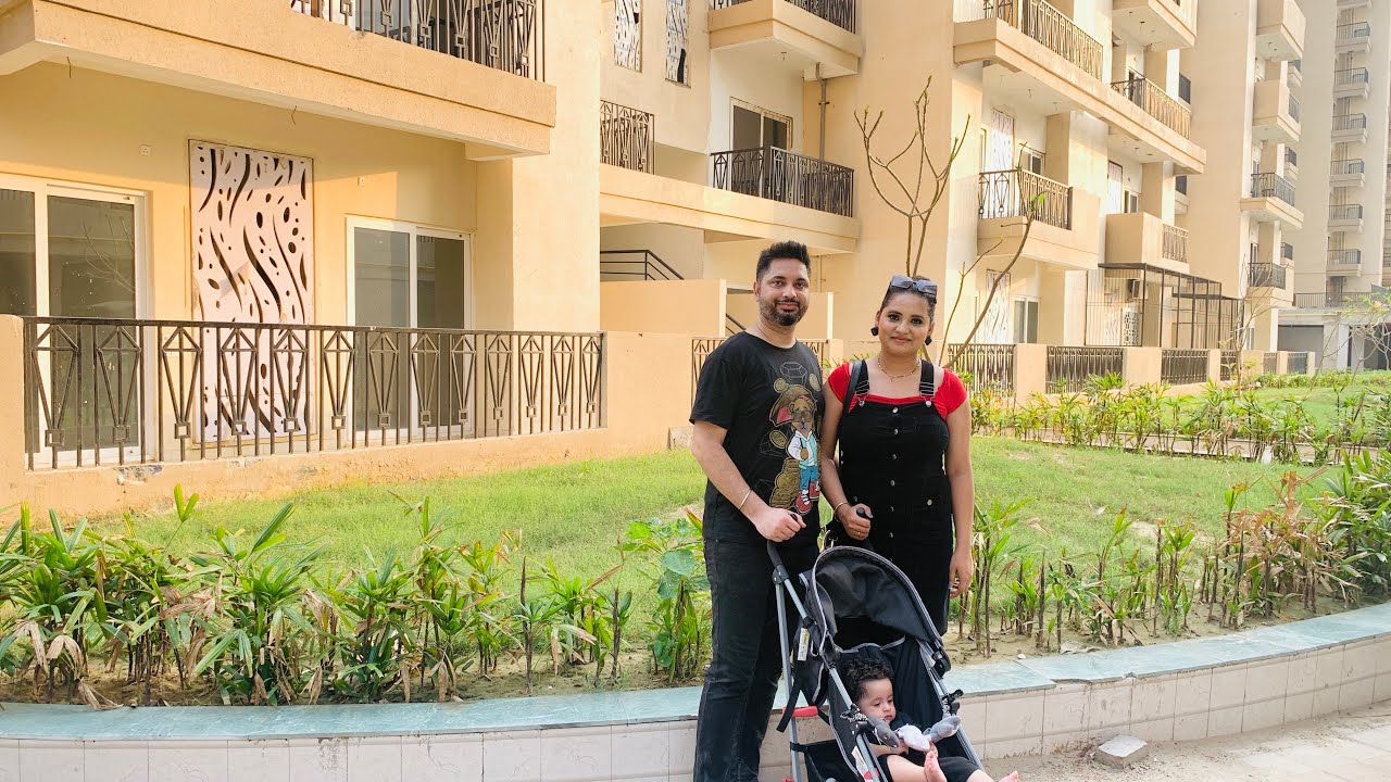 Di & jiju’s home tour||Yamuna gaur city|| Gaur city|| 16th park view #gaurcity #greaternoida #noida