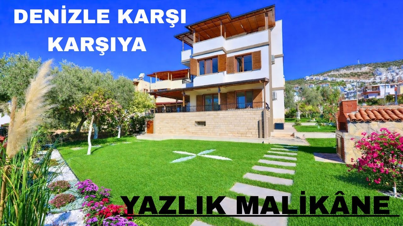 📌📌MALİKANE TADINDA📌📌 DENİZLE KARŞI KARŞIYA VİLLA MÜKEMMEL ÖTESİNDE MUTLAKA İZLEYİN FİYAT DÜŞTÜ‼️