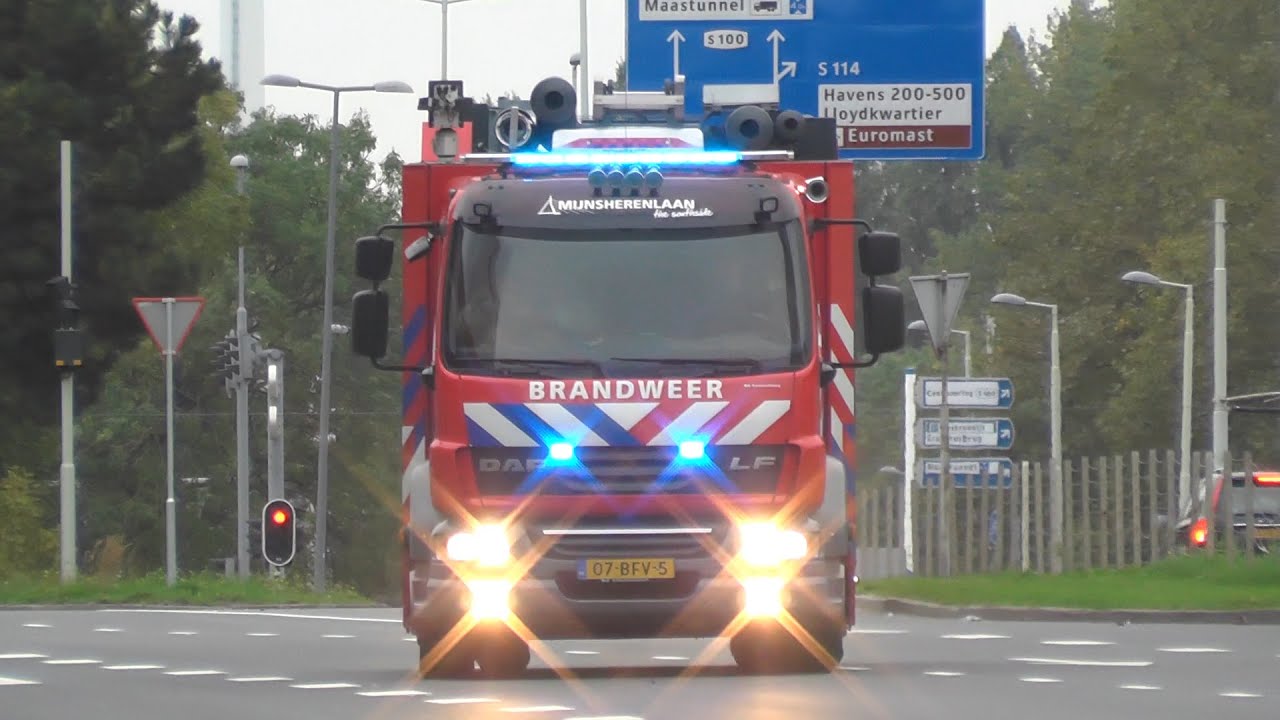 Bullhorn! Brandweer Mijnsherenlaan met hoge spoed naar brandmelding! #1127