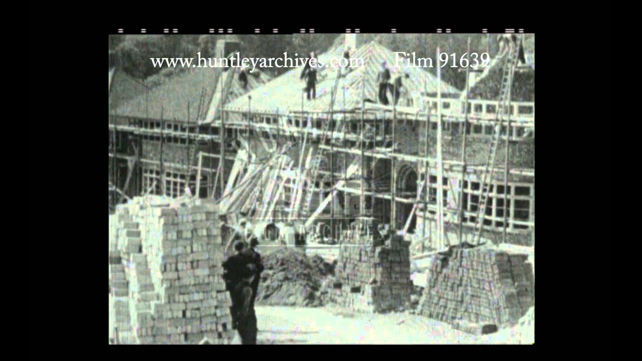 Building Site, 1930's - Film 91639