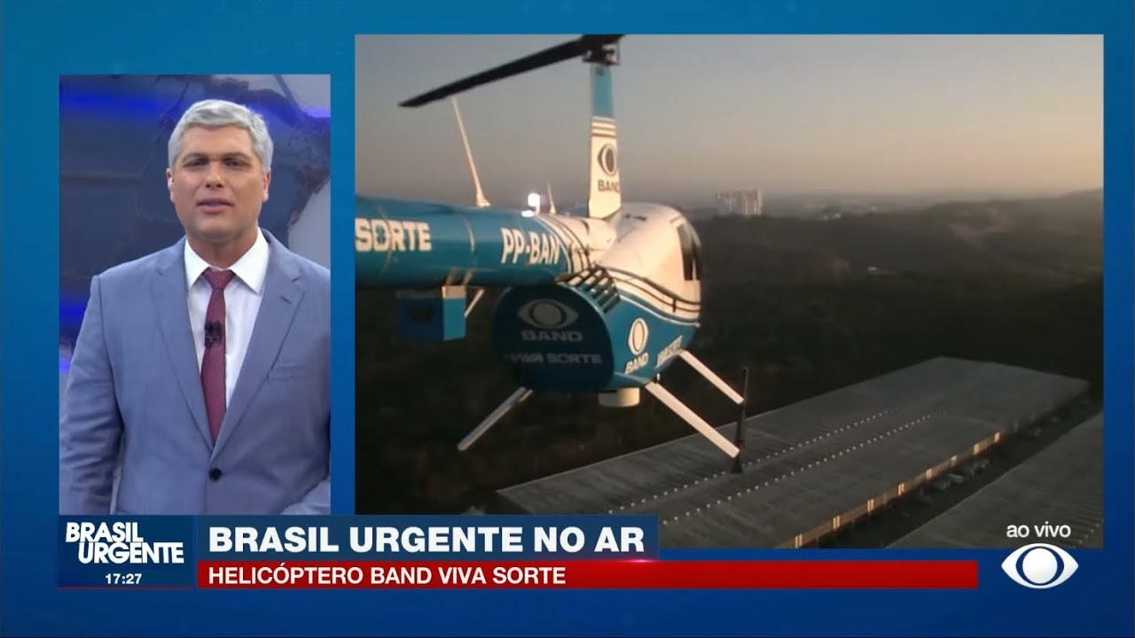 Helicóptero da Band VOLTA ao ar e Joel dispara contra boatos!