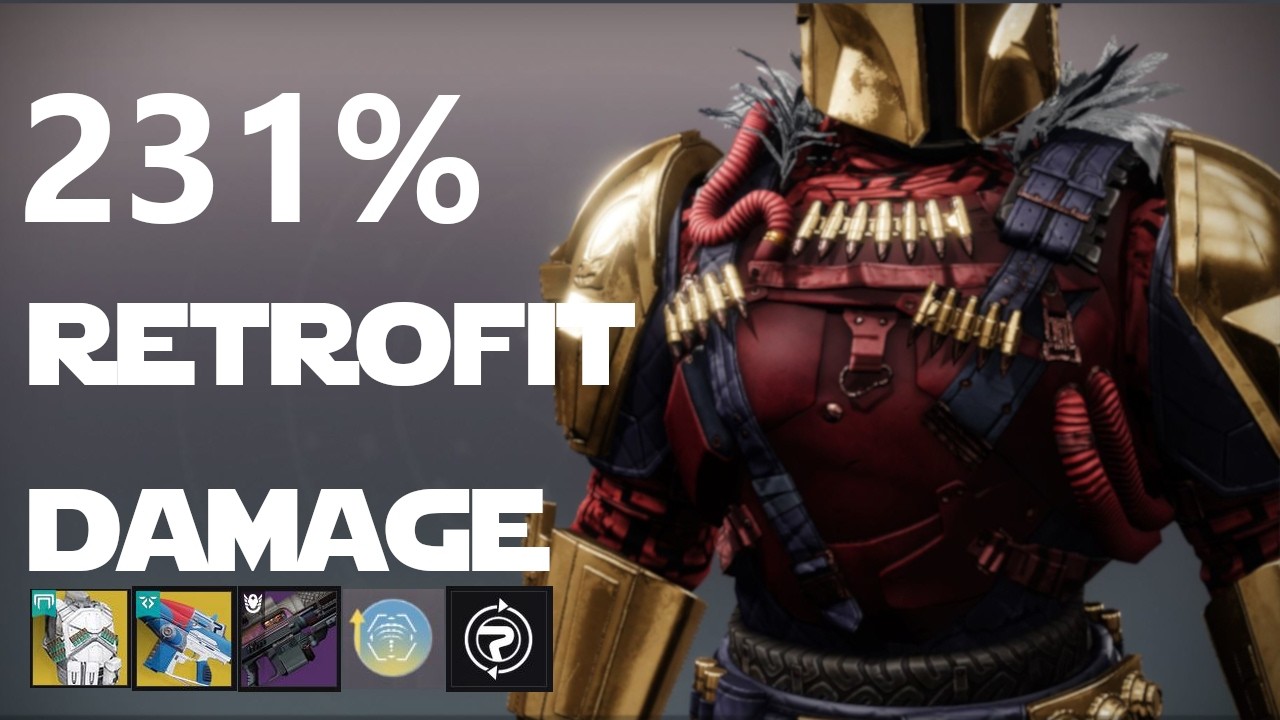 Синергия Suros + Актиум + Ослабление + Блокировка цели = 231% урона от Retrofit Escapade!