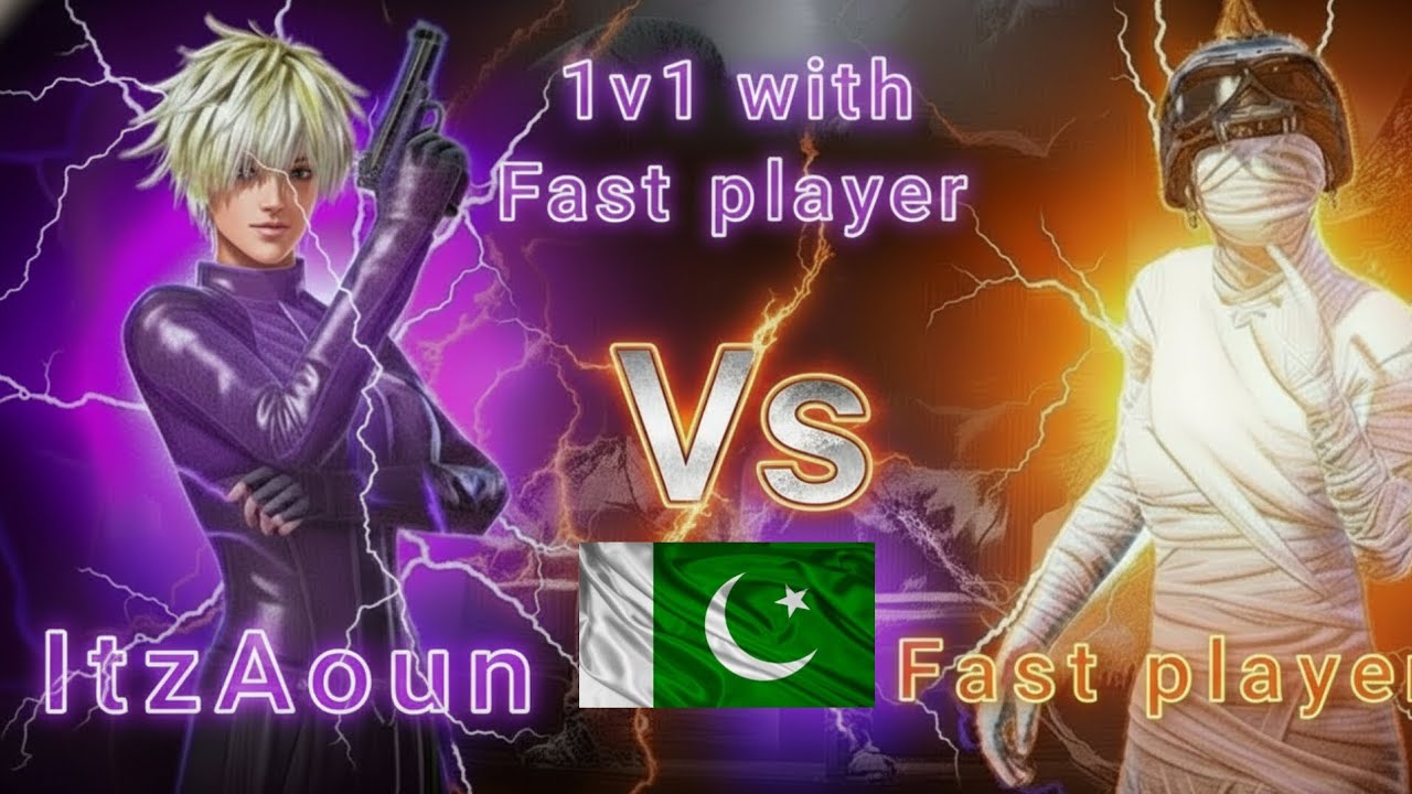 Aoun vs fastest Pakistani player 1v1