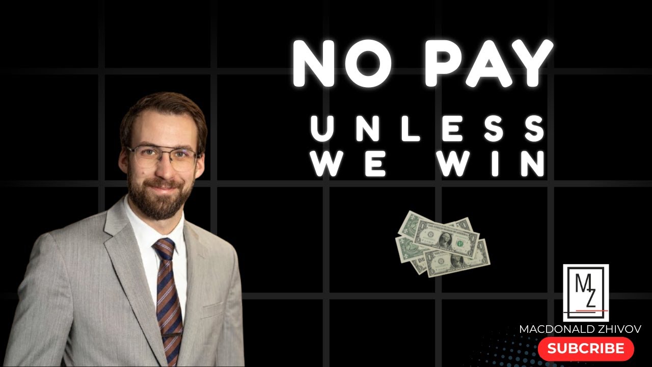 Contingency Fee Basis | Personal Injury Accident | MacDonald Zhivov
