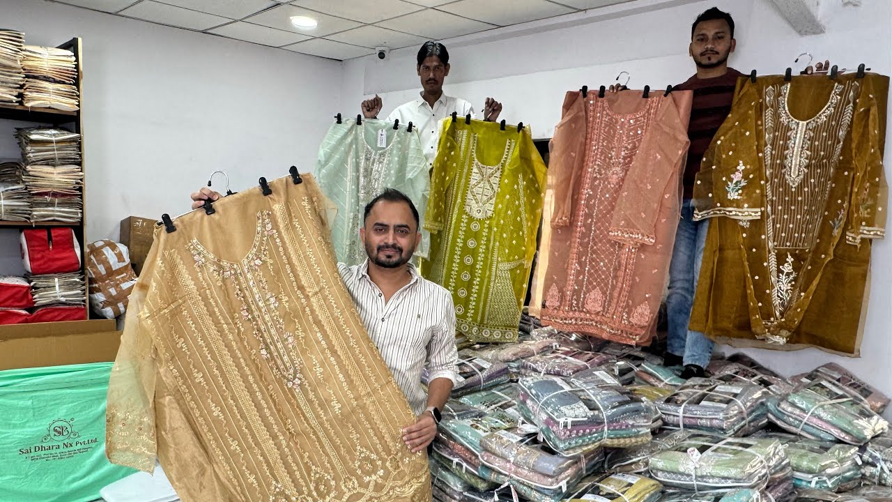 पाकिस्तानी सूट फैक्ट्री , Pakistani Suit Factory 100% Manufacturer , Sai Dhara NX , Udhna Nehar