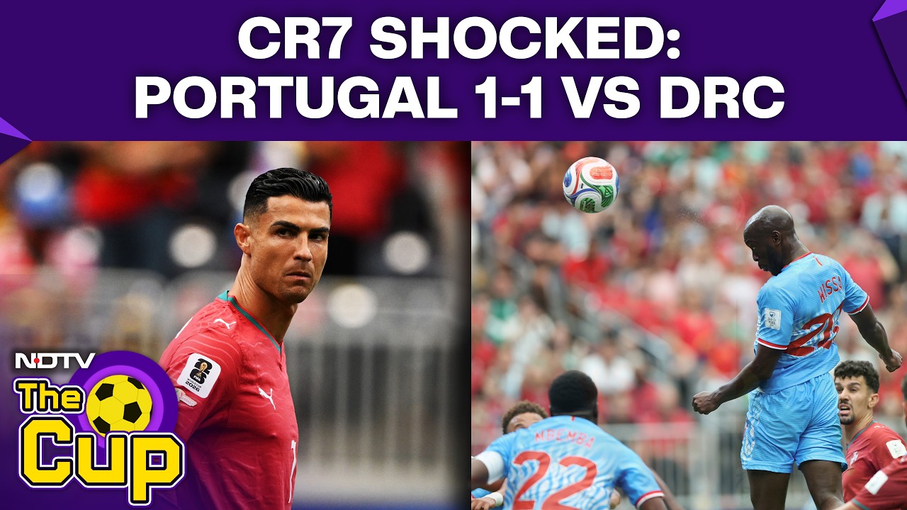 FIFA World Cup 2026 | Portugal Vs Congo Match Highlights | Wissa Goal Holds Portugal To A 1-1 draw