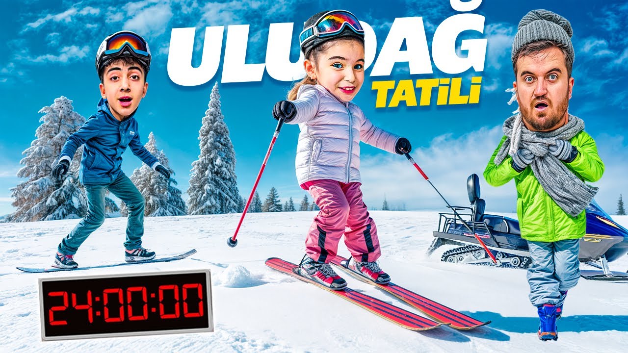 ELİF SİNEM ULUDAĞ 24 SAAT TATİL VLOG !!