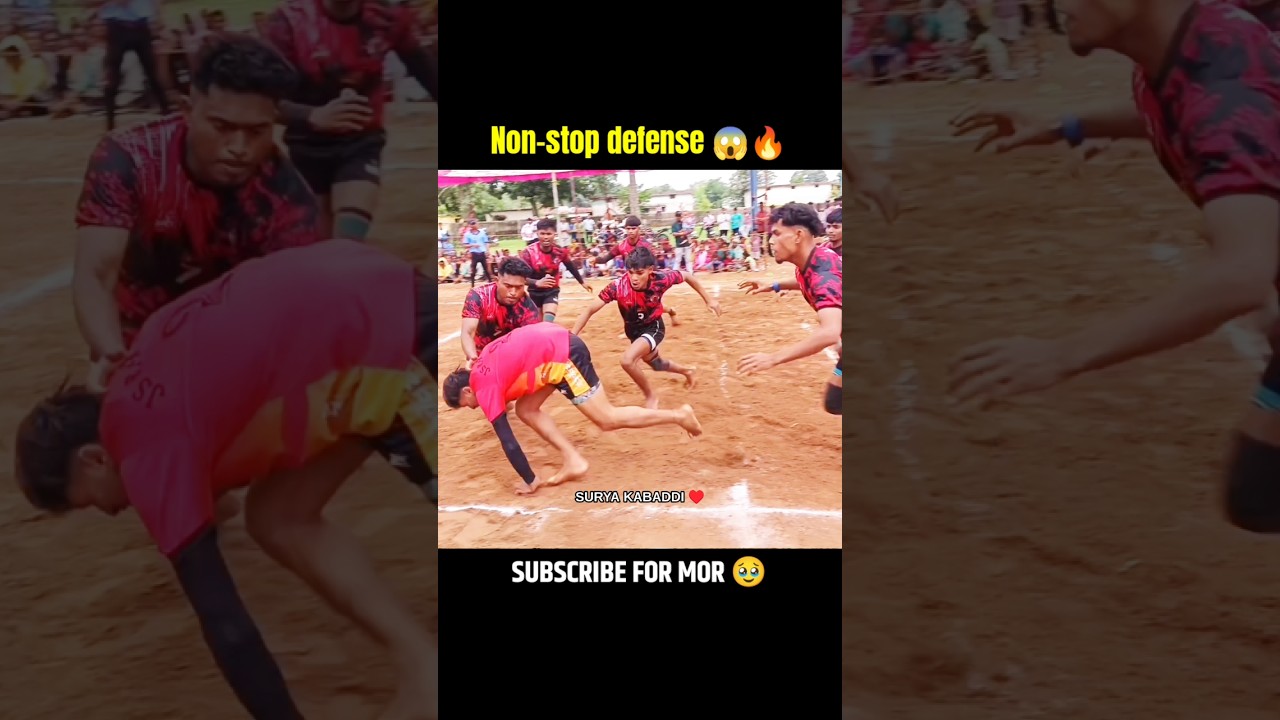 ONE CRAZY TACKLE 💀🔥 | Kabaddi Tackle #shorts#kabaddi shorts