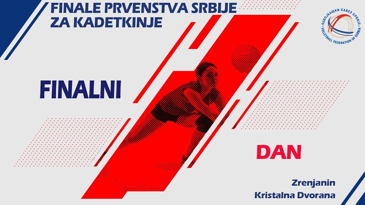 Finale prvenstva Srbije za pionirke - FINALNI DAN / ZRENJANIN /