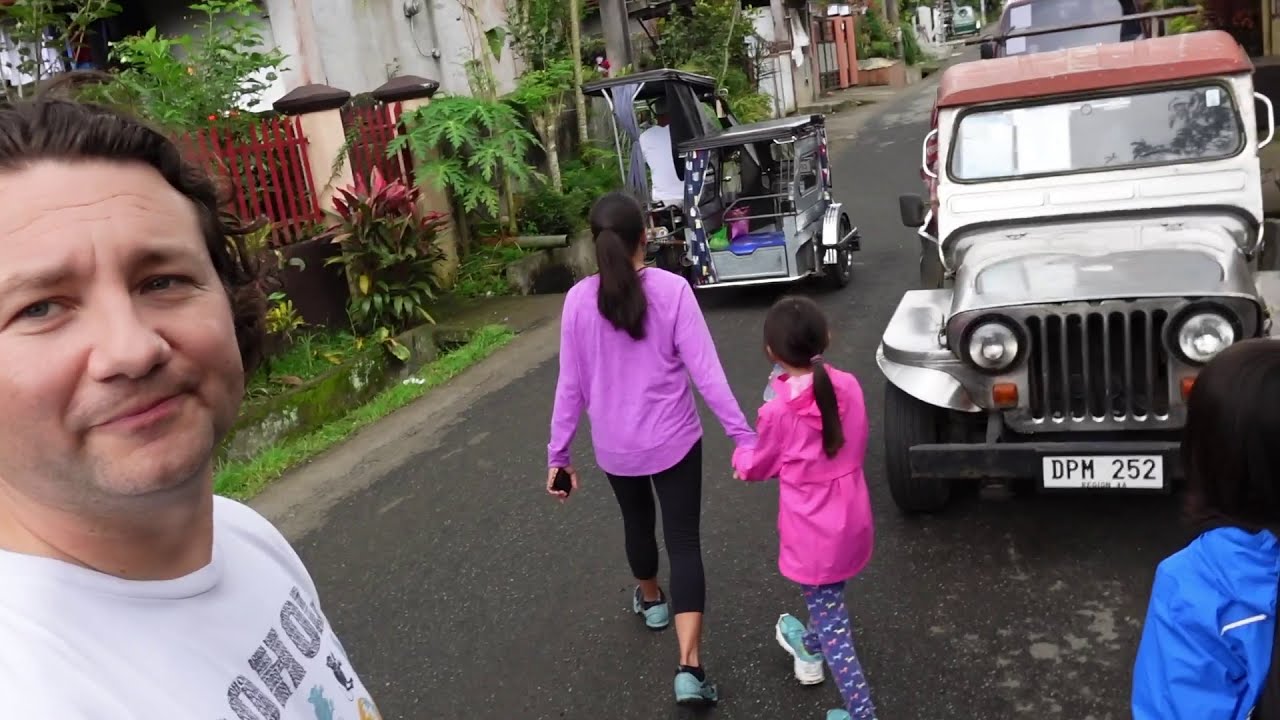 WALKING TOUR OF TALON ROAD in Brgy Talon, Amadeo, Tagaytay - Family walk to bakery, American Family