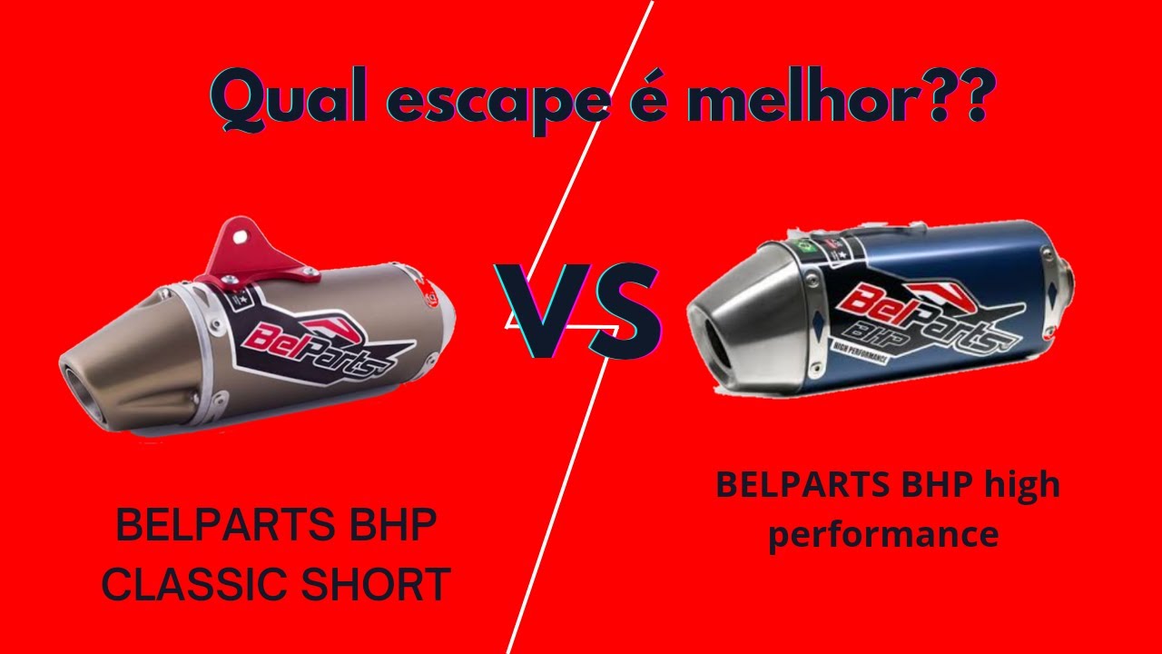 Belparts classic short X Belparts bhp / Qual é melhor? (CRF 250f)