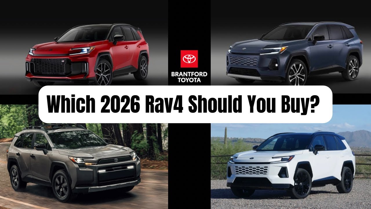 EVERY RAV4 TRIM LEVEL | 2026 Toyota Rav4 Trim Comparison | Video Brochure