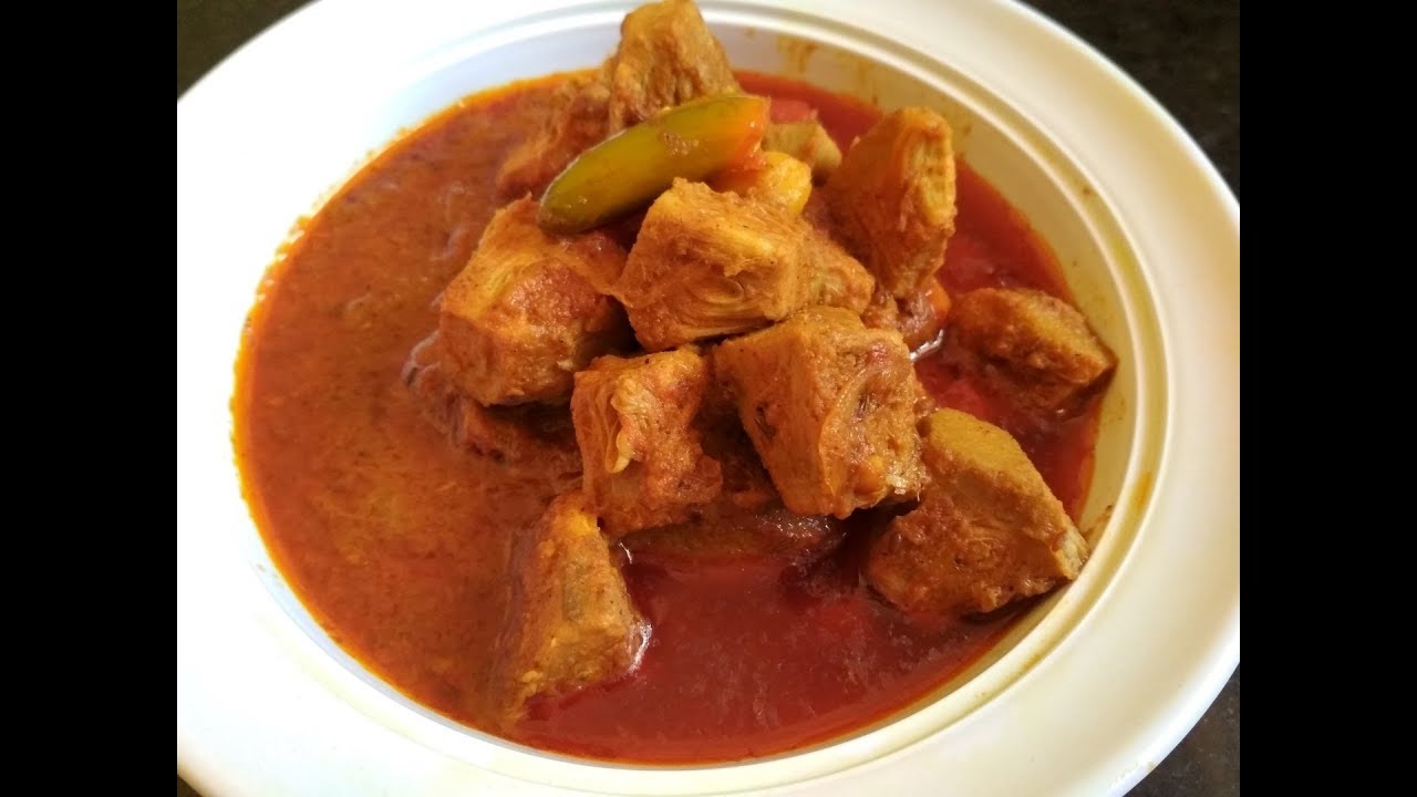 Raw Jackfruit Curry Recipe - Kathal Masala Gravy Recipes